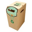 poubelles de tris papier